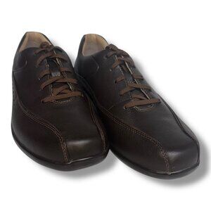 Aravan by New Balance Laney Brown Leather Lace Up Stridare Rocker Sole Women's 9